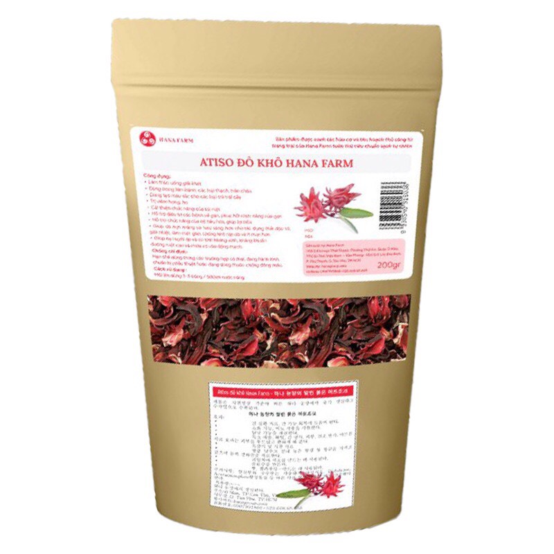 Atiso Đỏ Khô Hana Farm (Hibiscus)